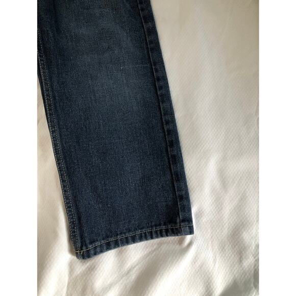 Boys Levi's loose straight fit blue jeans size 6 regular - Picture 2 of 4